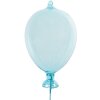 Clayre & Eef 6GL4440 Hangende Ballondecoratie Ø 10x17 cm Lichtblauw