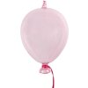 Clayre & Eef 6GL4442 Decoratiehanger Ballon Roze Ø 14x21 cm