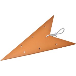 Clayre & Eef 6PA0513XL Decoratie Ster Oranje 90x18x90 cm