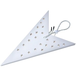 Clayre & Eef 6PA0515L Decoratie Ster Wit 60x22x60 cm