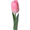 Clayre & Eef 6PL0236 Kunstbloem Tulp Roze 6x6x50 cm