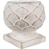 Clayre & Eef 6TE0511M Bloempot Wit Ø 18x17 cm