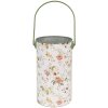 Clayre & Eef 6Y5511L Decoratieve emmer bloemenpatroon Ø 19x27 cm