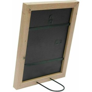 Deknudt houten lijst naturel hout S45SH licht donker 10x15 cm tot 70x100 cm blokprofiel