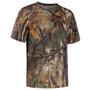 Stealth Gear T-shirt korte mouw camo bosopdruk maat S