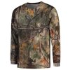 Stealth Gear T-shirt lange mouw camo bosopdruk maat M