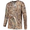 Stealth Gear T-shirt lange mouw camo riet print maat S