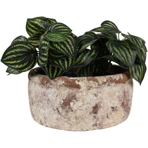 Clayre & Eef 6TE0529L Bloempot Terracotta Beige Bruin...