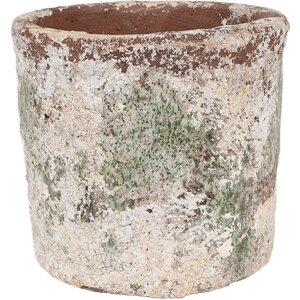 Clayre & Eef 6TE0526M Bloempot Terracotta Beige...