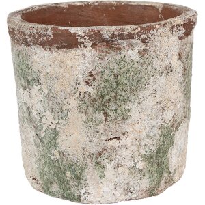 Clayre & Eef 6TE0526XL Bloempot Terracotta Beige...