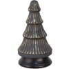 Clayre & Eef 65382 Kerstboom Goud Grijs Ø 14x25 cm