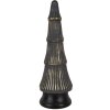 Clayre & Eef 65383 Kerstboom Goud Grijs Ø 15x45 cm