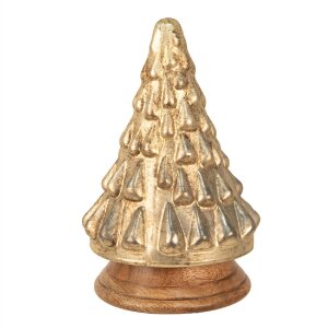 Clayre & Eef 65389 Kerstboom Goudkleurig Ø...