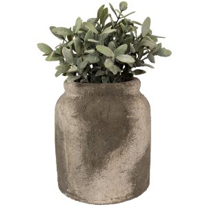 Clayre & Eef 6TE0516M Bloempot Beige Groen Ø...