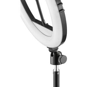 Hama LED ring licht SpotLight Steady 120 II ring licht standaard voor mobiele telefoon 12 inch