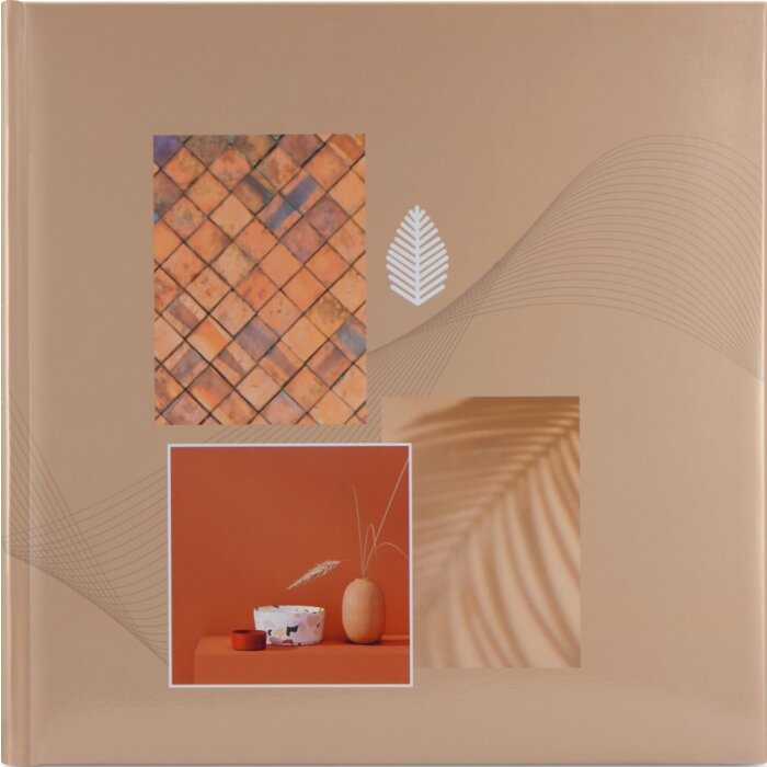 Hama Jumbo Album Singo II 30x30 cm 100 witte paginas Terracotta