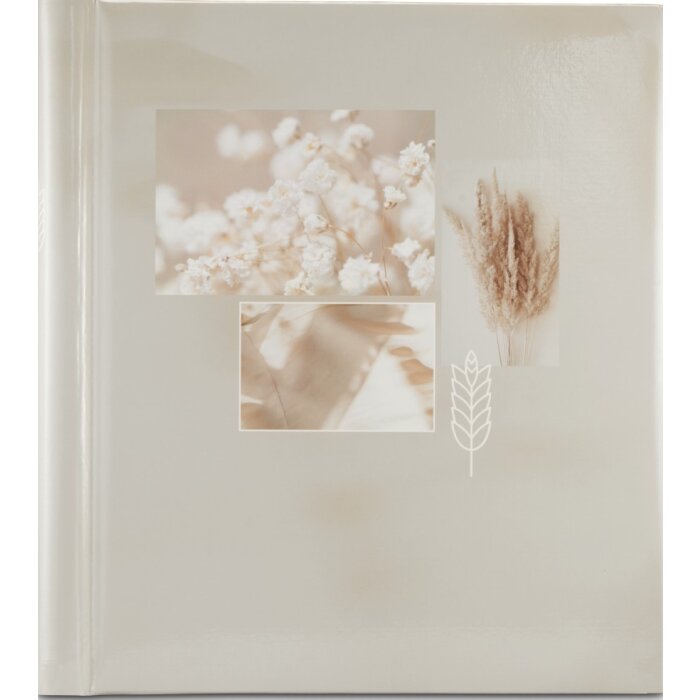 Hama Zelfklevend album Singo II 28x31 cm 20 witte paginas Beige Gelamineerd