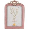 Clayre & Eef 2F1103 Fotolijst Roze Zilver 13x2x20 cm 10x15 cm