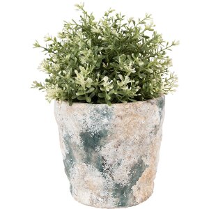 Clayre & Eef 6TE0531M Bloempot Ø 16x15 cm