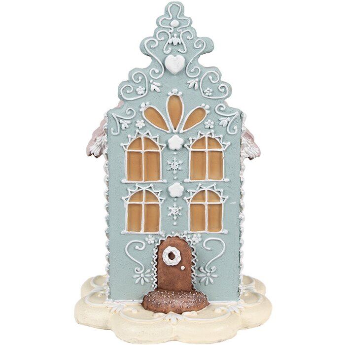 Clayre & Eef 6PR4356 Decoratie Huis 13x13x20 cm