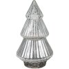 Clayre & Eef 6GL4573ZI Kerstboom met LED Zilver Ø 13x23 cm