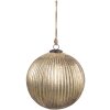 Clayre & Eef 6GL4549L Kerstbal goud Ø 20x20 cm