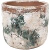 Clayre & Eef 6TE0530M Bloempot Beige Ø 14x12 cm