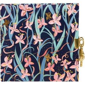 Goldbuch agenda Garden Chic Blauw 16x16 cm met slot 96...