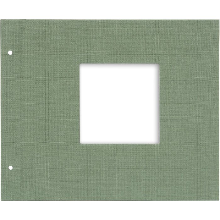 Goldbuch albumhoes Bella Vista Artisjok 30x25 cm linnen groen