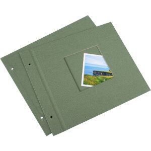 Goldbuch albumhoes Bella Vista Artisjok 30x25 cm linnen groen