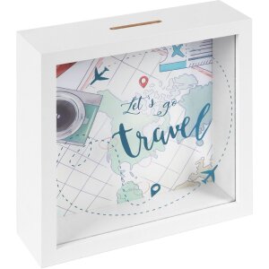 Goldbuch wensvervuller Lets go travel 18x18 cm MDF...