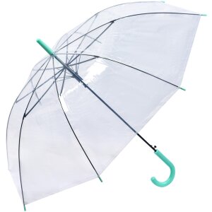 Juleeze JZUM0079GR Paraplu 56 cm Transparant Groen