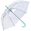 Juleeze JZUM0079GR Paraplu 56 cm Transparant Groen