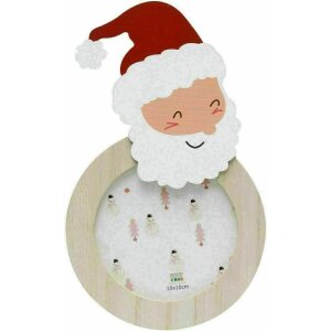 Deknudt S66FK1 kerstdecoratie houten kerstman natuur