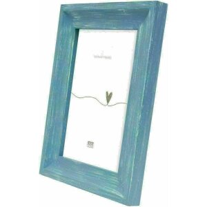 Deknudt S67UF6 Handbeschilderd Fotolijstje Blauw 15,0x20,0 cm