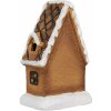 Clayre & Eef 6CE1771 Kerstdecoratie peperkoekhuisje 10x7x15 cm