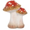 Clayre & Eef 6CE1751 Decoratie Paddenstoelen 14x11x17 cm