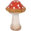 Clayre & Eef 6CE1751 Decoratie Paddenstoelen 14x11x17 cm