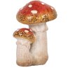 Clayre & Eef 6CE1752 Decoratie Paddenstoelen 8x8x12 cm