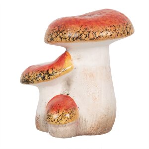 Clayre & Eef 6CE1756 Decoratie Paddenstoelen 10x9x12 cm