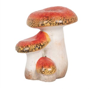 Clayre & Eef 6CE1756 Decoratie Paddenstoelen 10x9x12 cm