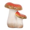 Clayre & Eef 6CE1756 Decoratie Paddenstoelen 10x9x12 cm