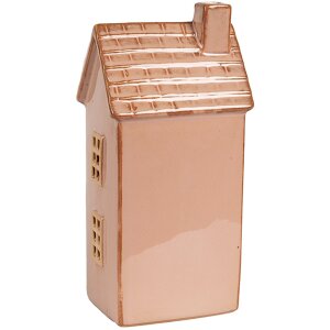 Clayre & Eef 6CE1840 Decoratiehuisje met LED 8x6x17 cm