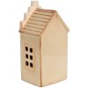 Clayre & Eef 6CE1844 Decoratiehuisje met LED 8x7x16 cm