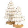 Clayre & Eef 6PR4243 Decoratie kerstboom 17x11x26 cm