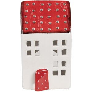 Clayre & Eef 6CE1846 Decoratie Huis 8x8x15 cm