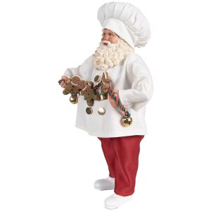 Clayre & Eef 65585 Decoratie Kerstman 17x12x27 cm