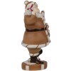 Clayre & Eef 6PR4276 Decoratie Kerstman 12x9x20 cm