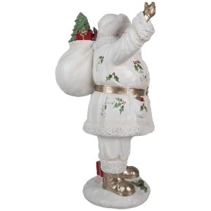 Clayre & Eef 6PR4295 Decoratie Kerstman 21x23x43 cm