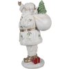 Clayre & Eef 6PR4295 Decoratie Kerstman 21x23x43 cm